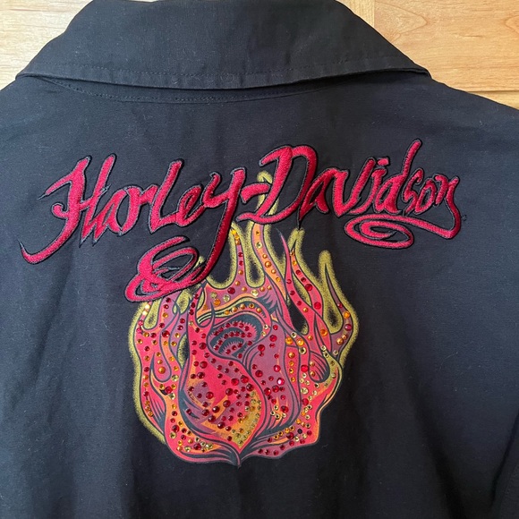 Harley-Davidson Jackets & Blazers - Harley Davidson Zip Up Vest Tank Top